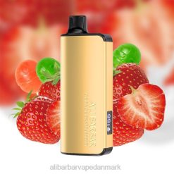 Alibarbar Nicotine Content - Alibarbar Ingot 20000 engangs vape DHP234 chupa chups jordbær