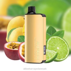 Alibarbar Vape Flavours - Alibarbar Ingot 9000 engangs vape DHP222 passionsfrugt mango lime