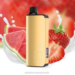 Alibarbar Vape Price - Alibarbar Ingot 9000 engangs vape DHP224 jordbær kokos vandmelon