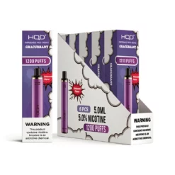 HQD Cuvie Plus 1200 Puff – Gracurrant Ny Populær 5% Nikotin