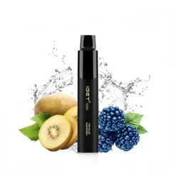 IGET Legend 4000 Puff Kiwi Blue Raspberry Engangs E-Cigaret