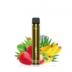 IGET XXL 1800 Puff Engangsvape – Strawberry Banana Ice