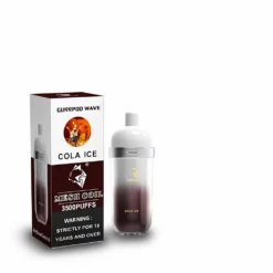 Gunnpod WAVE 3500 Puffs Engangs 12ml Mesh Coil – Cola Ice