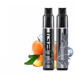IGET HOT Legend 5500 Puff Peach Ice 5% Nikotin Engangsvape