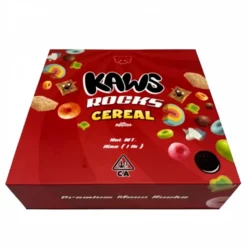 Kaws Rocks 50%+ THC Cereal Box