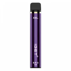IGET XXL 1800 Puff B.R.G Ice Blue Razz Grape 5% Nikotin