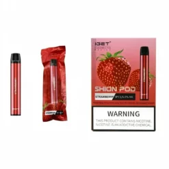 IGET Shion 600 Puff Strawberry 3 stk. Engangsvape