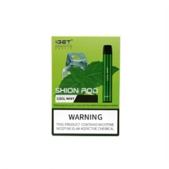 3 x IGET Shion 600 Puff Cool Mint engangsvape