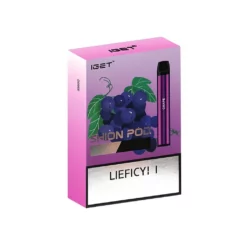 IGET Shion 600 Puff Grape 3-pak Engangsvape