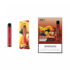 IGET Shion 600 Puff Mixed Fruit 3-pak engangsvape