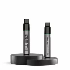 IGET HOT Double Apple Ice 5500 Puff 5% 14 ml Engangsvape